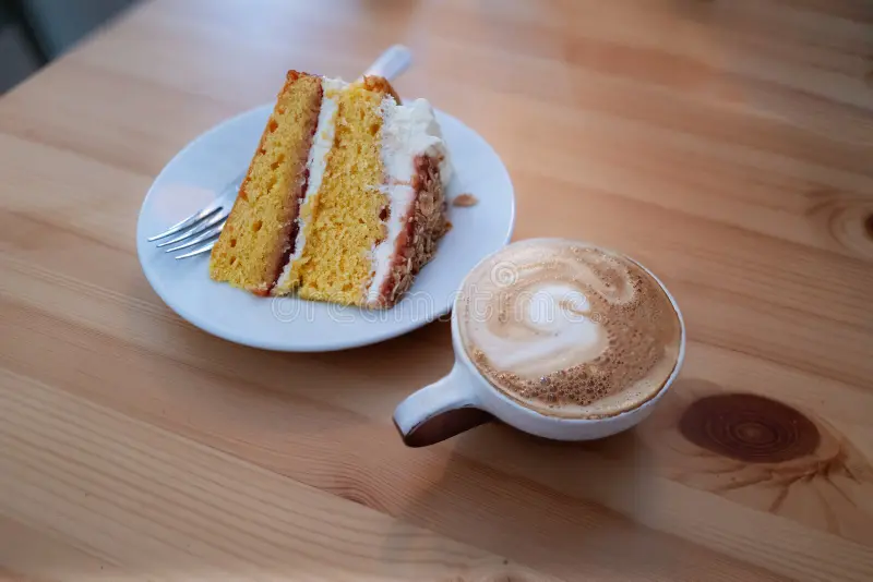 Any Other Hot Drink + Cake Slice
